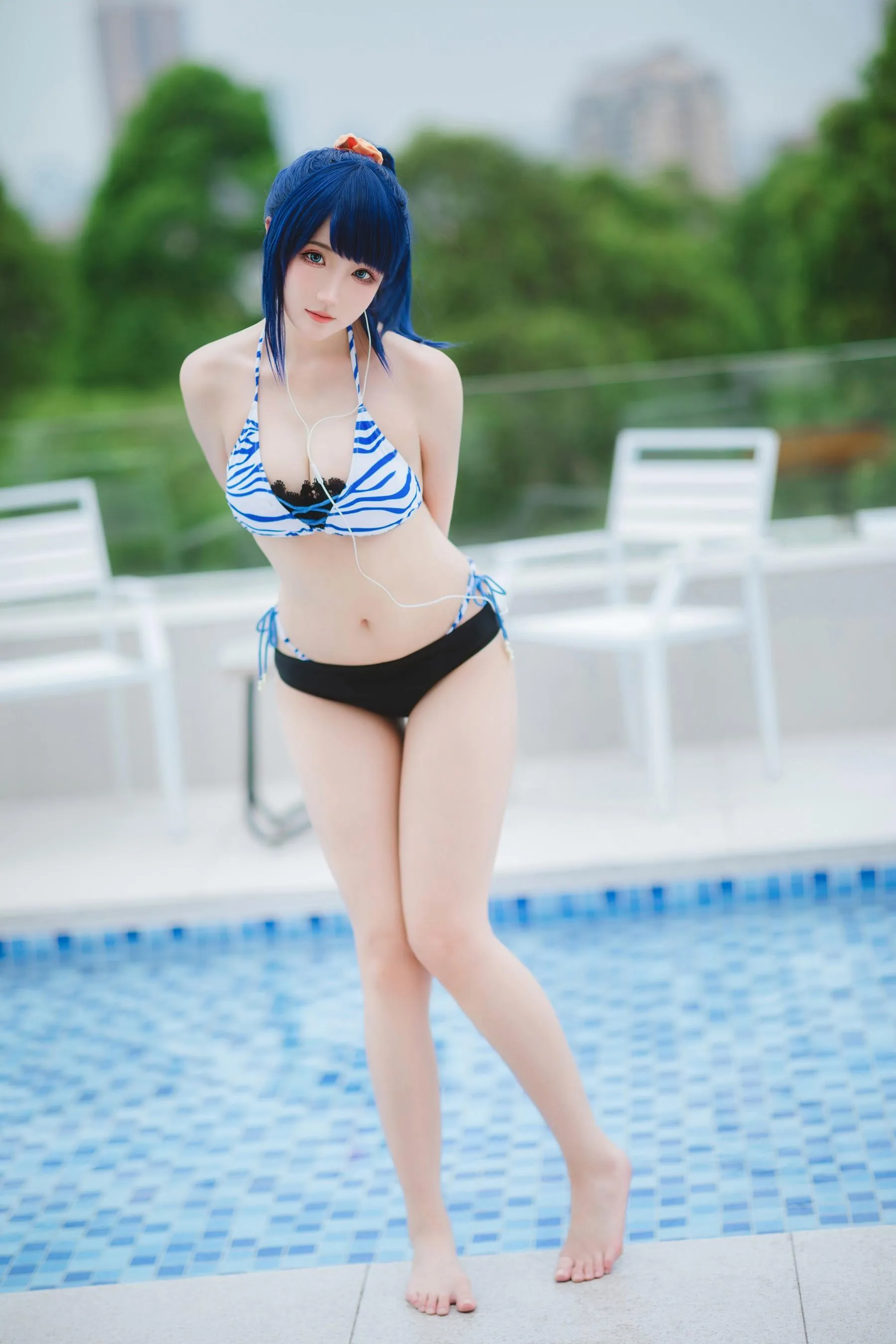 Momoko葵葵 – NO.35 瓜希酱 SSSS.GRIDMAN 宝多六花新条茜 泳装 [55P]插图